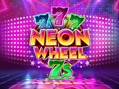 Neon Wheel 7s Online Slot Game Screen