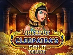 Jackpot Cleopatra's Gold Deluxe Online Slot Game Screen