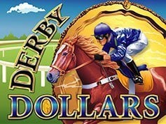 Derby Dollars Online Slot Game Screen