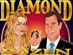 Diamond Dozen Online Slot Game Screen