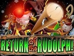 Return of the Rudolf Online Slot Game Screen